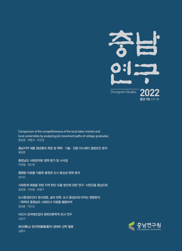 충남연구 통권9호(6권1호)