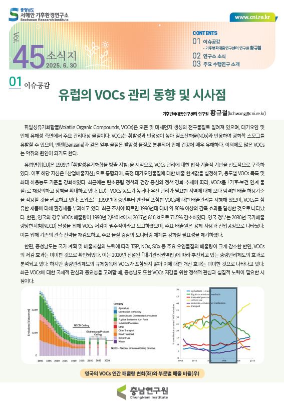 서해안기후환경연구소 소식지 제45호제44호